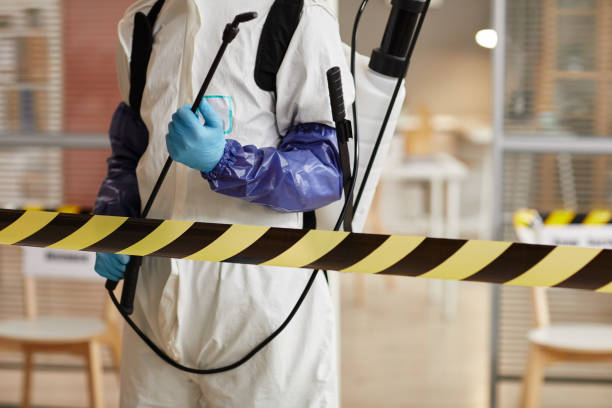 Professional Blood Cleanup technician working in Pilger, NE